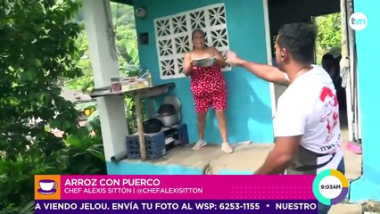 El Chef Alexis cocinando desde la casa de una Jeloulover!