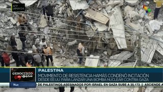 Conexión Global 14-05 Hamás condena propuesta de bombardeo nuclear en Gaza