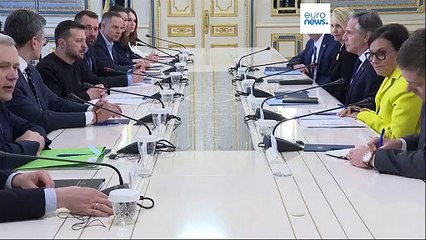 "L'aide est en route" assure Antony Blinken à l'Ukraine