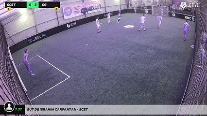 But de ibrahim carfantan - SCET