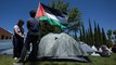 Romper con el sionismo o luchar contra la ultraderecha: así operan las acampadas por Palestina