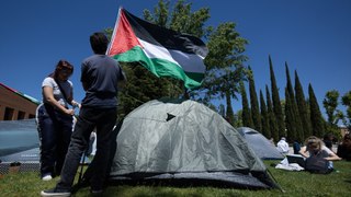 Romper con el sionismo o luchar contra la ultraderecha: así operan las acampadas por Palestina