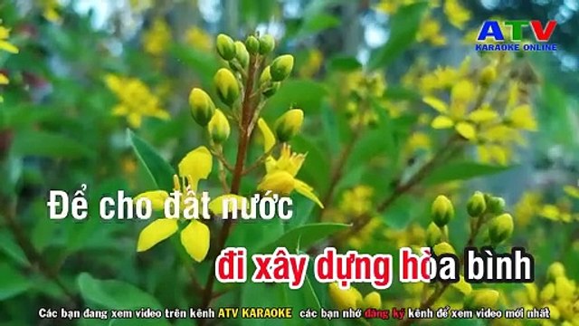 04.Karaoke Tâm Sự Nàng Xuân - Tone Nữ - Rumba Nhạc Sống - ATV Karaoke