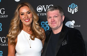 Ricky Hatton has gushed over Claire Sweeney, as the couple's relationship continues to blossom