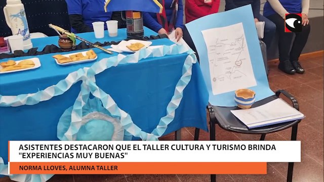 Asistentes destacaron que el taller Cultura y Turismo brinda experiencias muy buenas