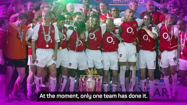 Arsenal's 'Invincibles': 20 years on