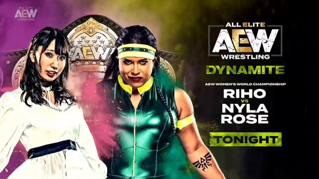 AEW Dynamite 10.02.2019 - Riho vs Nyla Rose (AEW Women's World Championship)