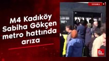 M4 Kadıköy-Sabiha Gökçen metro hattında arıza nedeniyle seferler durdu