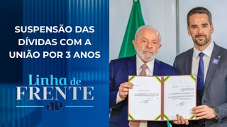 Governo suspende dívidas do RS com União por três anos | LINHA DE FRENTE