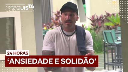 Guipa confessa que pensou em desistir do reality: ‘Bate uma solidão’  | A Grande Conquista
