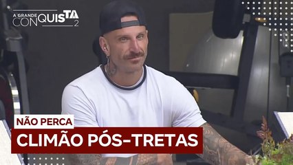 Climão na academia! Dona Geni e Guipa treinam juntos após tretas  | A Grande Conquista