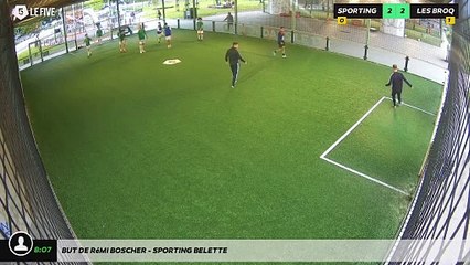 But de Rémi BOSCHER - SPORTING BELETTE