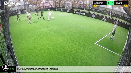 But de Julien Baranowski - ARSENE