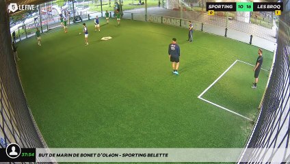 But de Marin de Bonet d’Oléon - SPORTING BELETTE