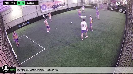 But de Simon Gaurand - TECH PROD