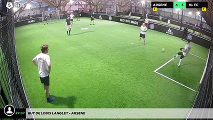 But de Louis Langlet - ARSENE