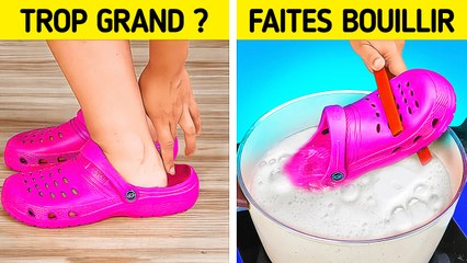 Les meilleurs astuces de chaussures ingénieuses et bricolages qui changeront votre vie ! ✨