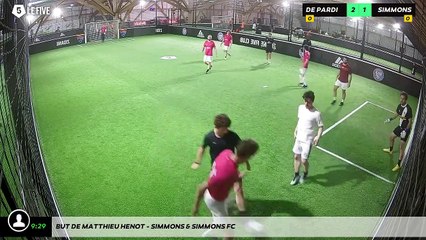 But de Matthieu HENOT - SIMMONS & SIMMONS FC
