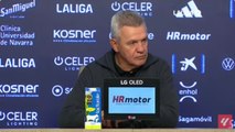 Rueda de prensa de Javier Aguirre tras el Osasuna-Mallorca