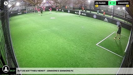 But de Matthieu HENOT - SIMMONS & SIMMONS FC