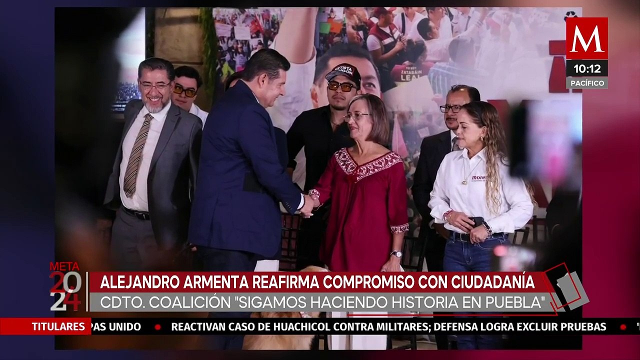 Alejandro Armenta propone 'Universidad de las Fuerzas Policiales' en Puebla