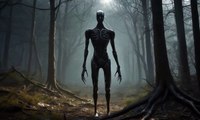 Slender Man - tall, thin figure with a featureless face, known for abducting children