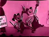 1960s Huckleberry Hound and Yogi Bear dancing for Kellogg's TV commercial