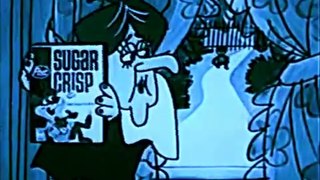 1960s Sugar Bear and Granny animated TV commercial