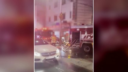 서울 장위동 빨래방에서 불...1명 화상 / YTN