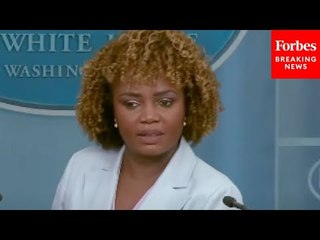 Karine Jean-Pierre Asked Point Blank About Dreadful New Polling For Biden