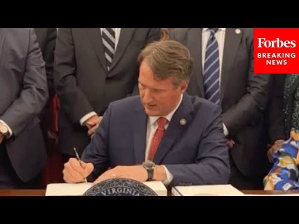 Gov. Glenn Youngkin Signs Virginia's New Budget Deal
