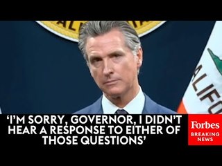 VIRAL MOMENT: Gavin Newsom Grilled By Reporter Over Answer To Homelessness Question