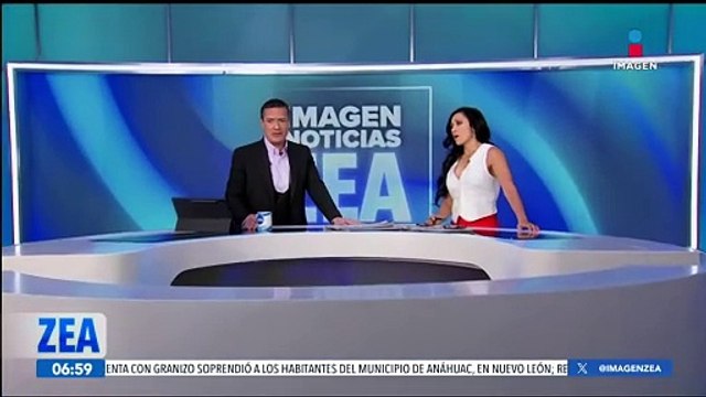 Reportan intensas lluvias con granizo en Nuevo León