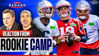 Impressions from rookie camp | Greg Bedard Patriots Podcast