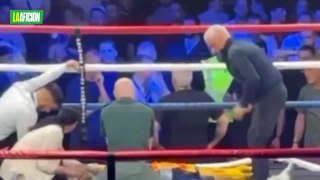 Boxeador Sherif Lawal muere tras nocaut durante su primera pelea profesional