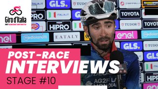 Giro d'Italia 2024 | Stage 10: pre-race interviews
