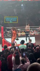 Gunther & Jey Uso After WWE Raw Went Off Air