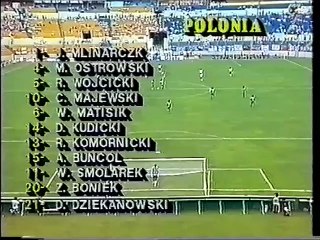 Morocco v Poland Group F 02-06-1986