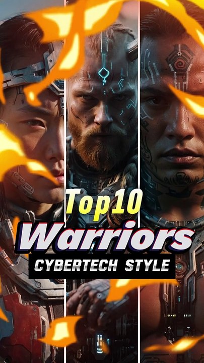 Top 10 Warriors! (Amazing AI)