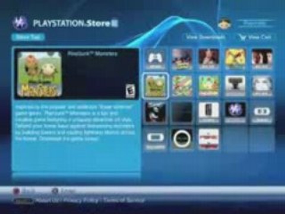 New playsation store
