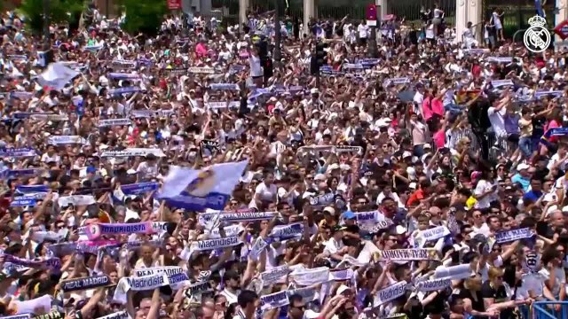 Los mejores momentos de las últimas celebraciones del Real Madrid en Cibeles