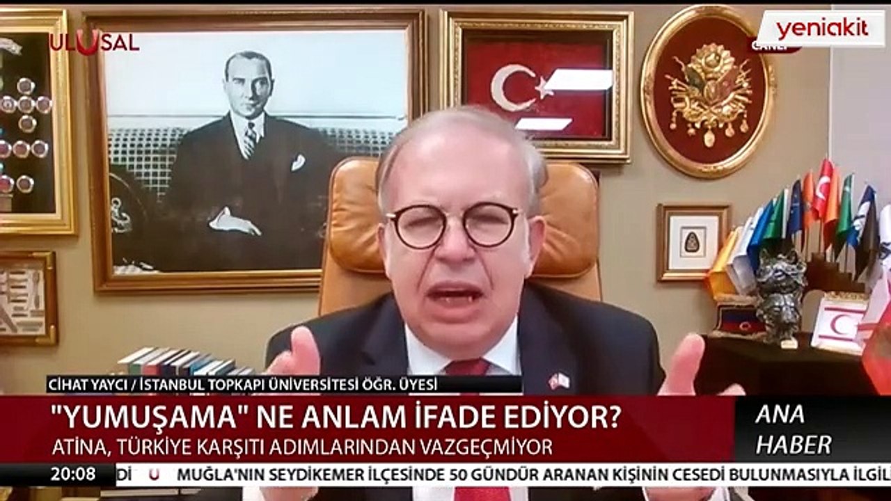 Cihat Yaycı'dan Yunan adası tepkisi: Rakı balık mıdır senin milliyetçiliğin? Filistin ile de Deniz Yetki Alanı anlaşması imzalanmalı