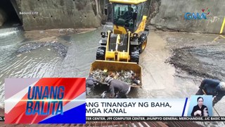Mga basurang tinangay ng baha, bumara sa mga kanal | UB
