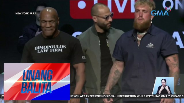 Iron Mike Tyson, babalik sa professional boxing ring matapos ang 19 na taon; kakalabanin ang content creator na si Jake Paul | UB
