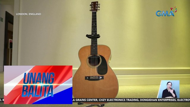 Acoustic guitar na ginamit ni Eric Clapton sa pag-compose ng Wonderful Tonight noong 1970s, ipasusubasta | UB