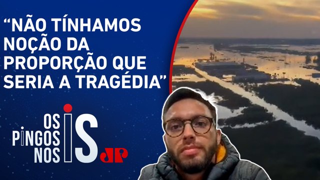 Morador de Igrejinha (RS) relata dificuldades após perder tudo com enchentes