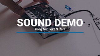 Korg Nu:Tekt NTS1 Time-Lapse Build And Sound Demo