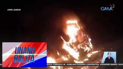 5, patay matapos mabangga ng truck ang isang tuktuk | UB