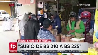 Santa Cruz: Reportan subida del precio de la harina importada de Argentina