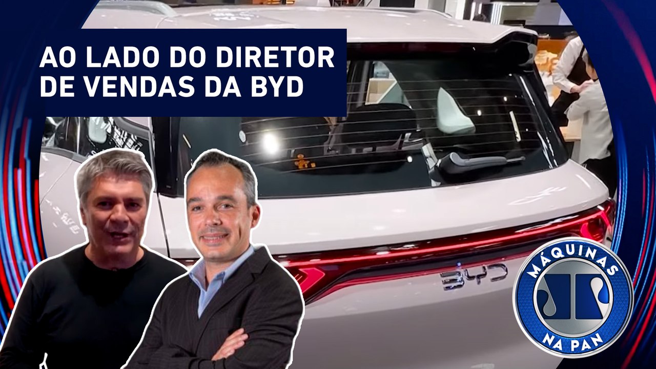 Alex Ruffo faz test-drive no BYD Yuan Pro | MÁQUINAS NA PAN